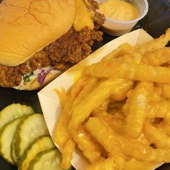 Dave's Hot Chicken - #Dave's #4 1 Slider with Fries - Chicken Shop Near Me - Woburn, Massachusetts Dave's Hot Chicken - #Dave's #4 1 Slider with Fries - Chicken Shop Near Me - Woburn, Massachusetts