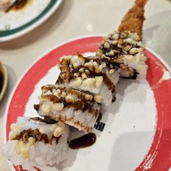 Genki Sushi - Shrimp Tempura roll