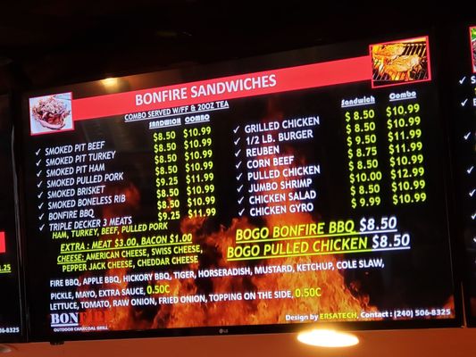 Menu photo 3 Bon-Fire Outdoor Charcoal Grill Halethorpe, MD