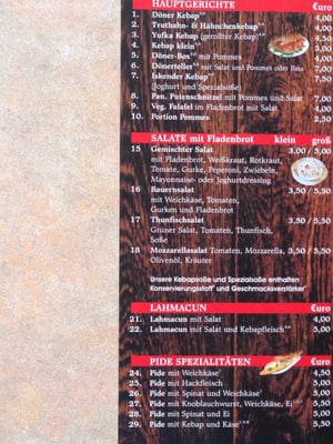 Menu photo 1 Munzur Kebap Haus Immendingen, BW