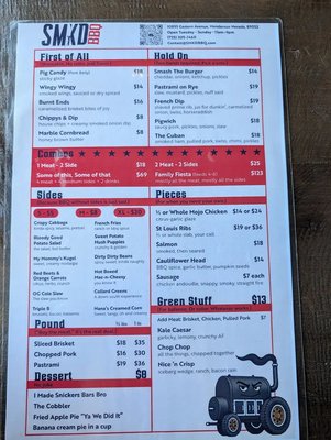 Menu photo 1 SMKD BBQ Henderson, NV Menu photo 1 SMKD BBQ Henderson, NV