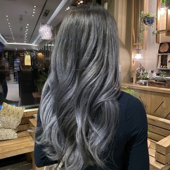 Made The Cut - dark grey balayage - Hair Salons Near Me - Brooklyn, New York Made The Cut - dark grey balayage - Hair Salons Near Me - Brooklyn, New York