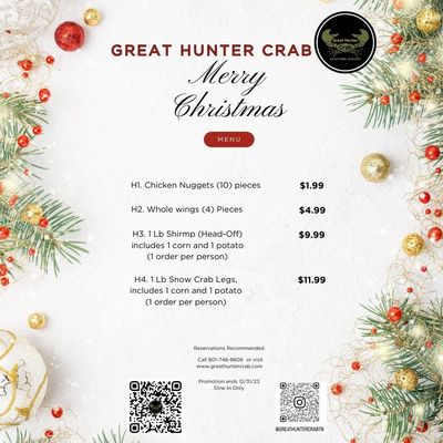 Menu photo 2 Great Hunter Crab Memphis, TN Menu photo 2 Great Hunter Crab Memphis, TN
