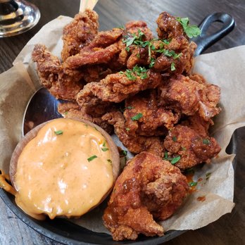 AOC - Spanish fried chicken. So delicious - Cocktail Bars Near Me - Los Angeles, California