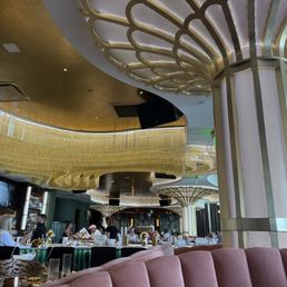 Bar area and decor