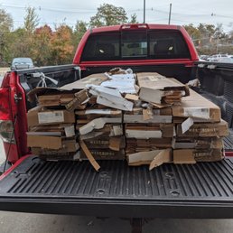 SEVERELY DAMAGED JUNK FLOORING THAT FLOOR AND DECOR TRIED TO PASS OF ON ME WITH ALMOST NO DISCOUNT AFTER SPENDING THOUSANDS.