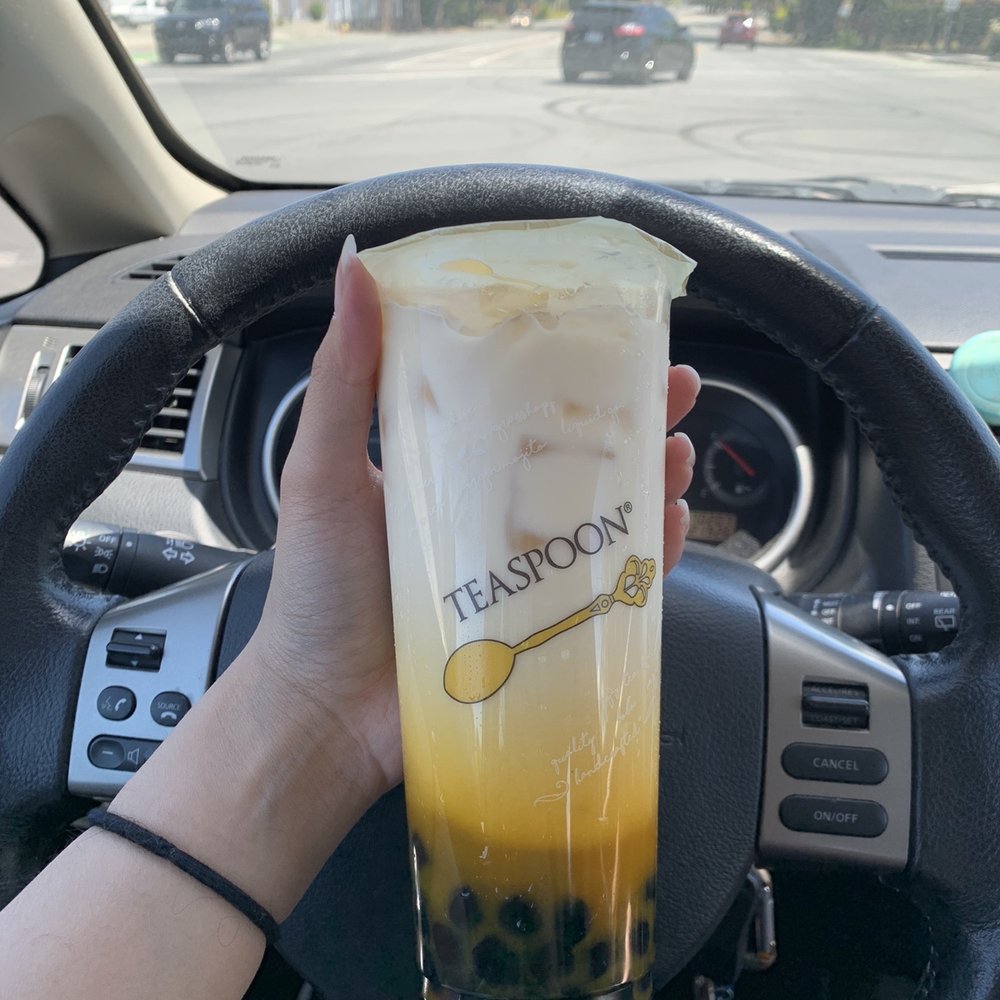 Teaspoon - Silky Mango - Bubble Tea Near Me - San Jose, California