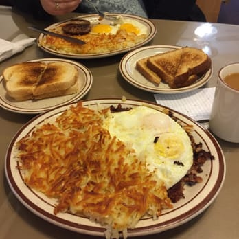 GJ's Family Restaurant - His and Hers, Corn-beef Hash and eggs, sausage and eggs breakfast. EXCELLENT!!! - Breakfast & Brunch Near Me - Eugene, Oregon GJ's Family Restaurant - His and Hers, Corn-beef Hash and eggs, sausage and eggs breakfast. EXCELLENT!!! - Breakfast & Brunch Near Me - Eugene, Oregon