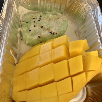 Rice N Roll Bistro - Mango Sticky rice with coconut ice cream - Sushi Bars Near Me - Milwaukee, Wisconsin Rice N Roll Bistro - Mango Sticky rice with coconut ice cream - Sushi Bars Near Me - Milwaukee, Wisconsin