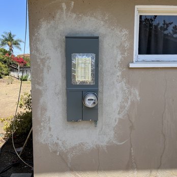 Service Pro Electrical - New 200amp solar ready electrical panel prepped and ready for paint. - Electricians Near Me - San Diego, California
