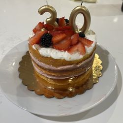 Nourished by Natasha - Our Birthday cake!
