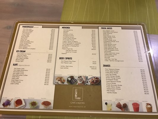 Menu photo 2 Cafe Laguna Cebu City, CEB Menu photo 2 Cafe Laguna Cebu City, CEB
