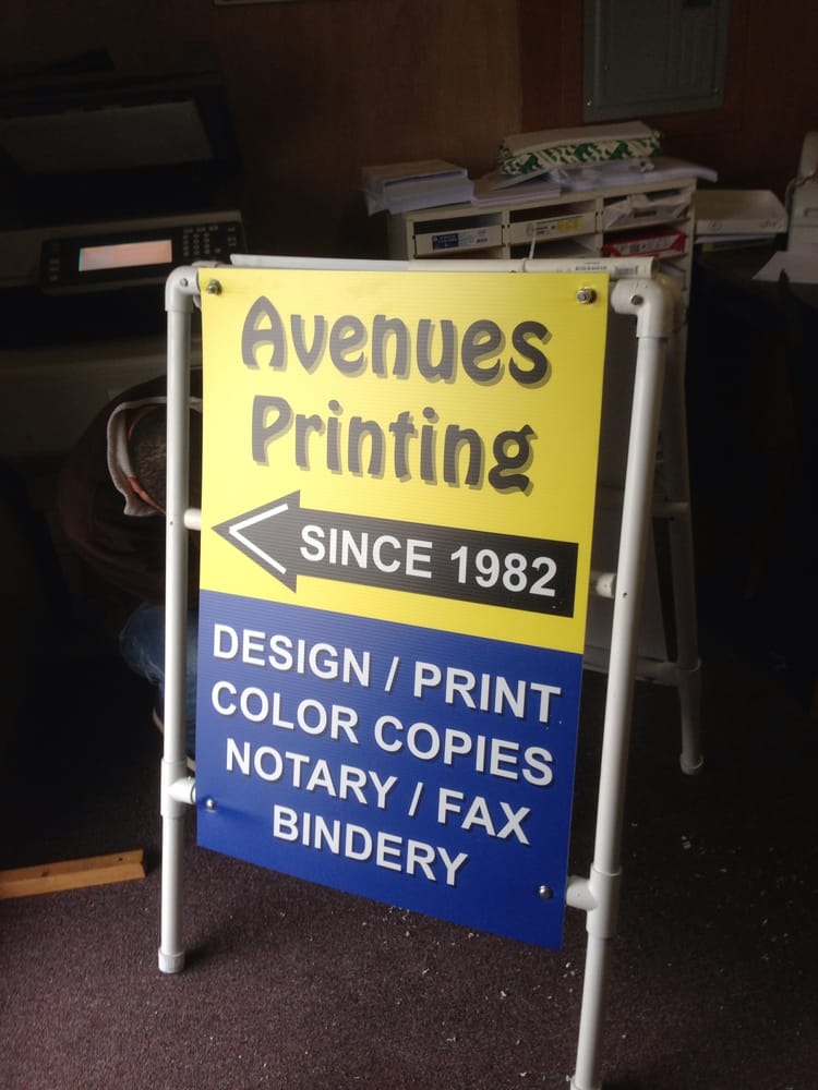 AVENUES PRINTING Eugene, Oregon Printing Services Phone Number Yelp