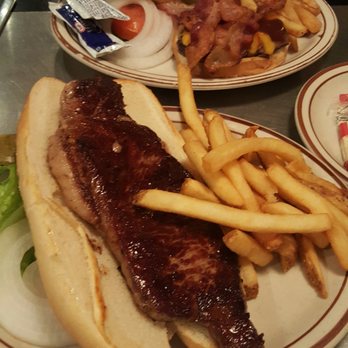 Pete's Kitchen - Steak sandwich :D and cowboy burger. - Greek Near Me - Denver, Colorado