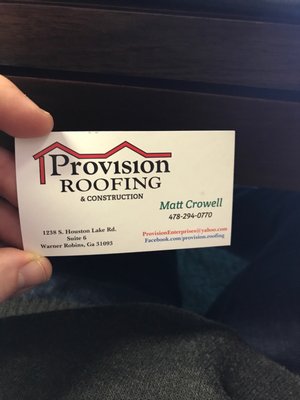 Provision Roofing Logo