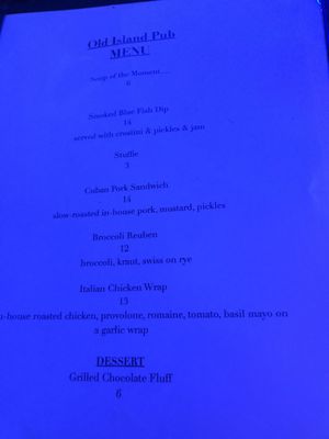 Menu photo 2 Old Island Pub Block Island, RI Menu photo 2 Old Island Pub Block Island, RI