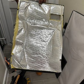Premier Comfort Services - $400 to pull the foil over the insulation and use "SPECIAL AC GLUE" - Heating & Air Conditioning/HVAC Near Me - West Palm Beach, Florida Premier Comfort Services - $400 to pull the foil over the insulation and use "SPECIAL AC GLUE" - Heating & Air Conditioning/HVAC Near Me - West Palm Beach, Florida