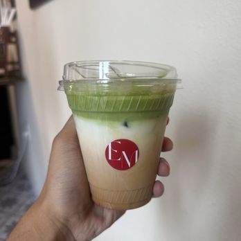 Everything Madeleine - Earl grey matcha latte - Desserts Near Me - Carrollton, Texas