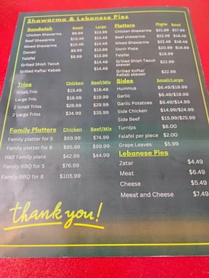 Menu photo 1 Namche Kitchen Ottawa, ON Menu photo 1 Namche Kitchen Ottawa, ON