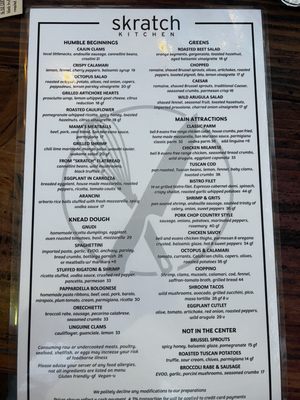 Menu photo 7 Skratch Kitchen Bradley Beach, NJ