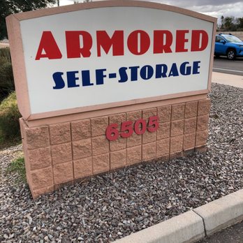 Armored Self-Storage - The sign on Kyrene - Self Storage Near Me - Chandler, Arizona