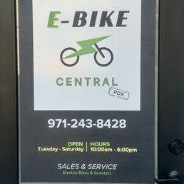 Exterior outside entrance of E Bike Central - Sherwood, Oregon Exterior outside entrance of E Bike Central - Sherwood, Oregon