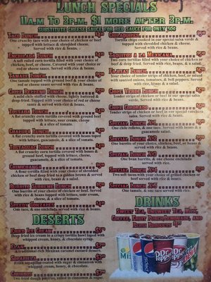 Menu photo 5 Morelos Mexican Grill Russellville, AR Menu photo 5 Morelos Mexican Grill Russellville, AR