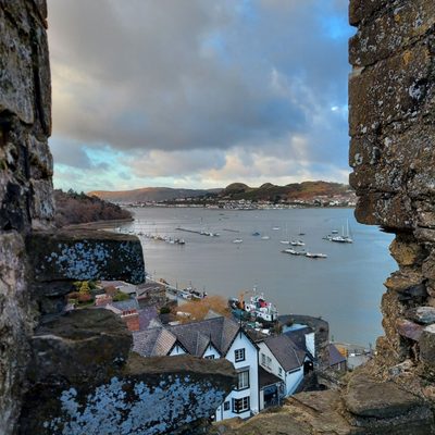 Conwy Castle by null