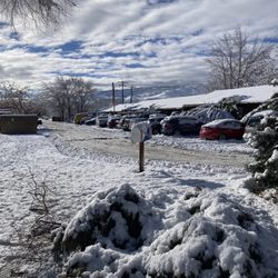 Keystone Rv Park - Still waiting for them to clear the road!