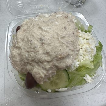 Stoughton Pizza - Greek Salad with tuna - Pizza Near Me - Stoughton, Massachusetts Stoughton Pizza - Greek Salad with tuna - Pizza Near Me - Stoughton, Massachusetts