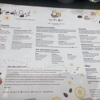Sleepy Bee Cafe - Downtown - The menu - Breakfast & Brunch Near Me - Cincinnati, Ohio Sleepy Bee Cafe - Downtown - The menu - Breakfast & Brunch Near Me - Cincinnati, Ohio
