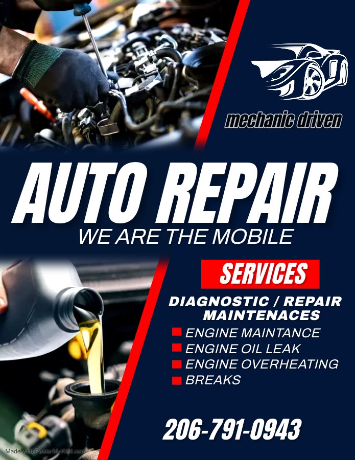Auto Service Bar MECHANICAL DRIVEN - Updated April 2025 - Seattle, Washington - Auto ...