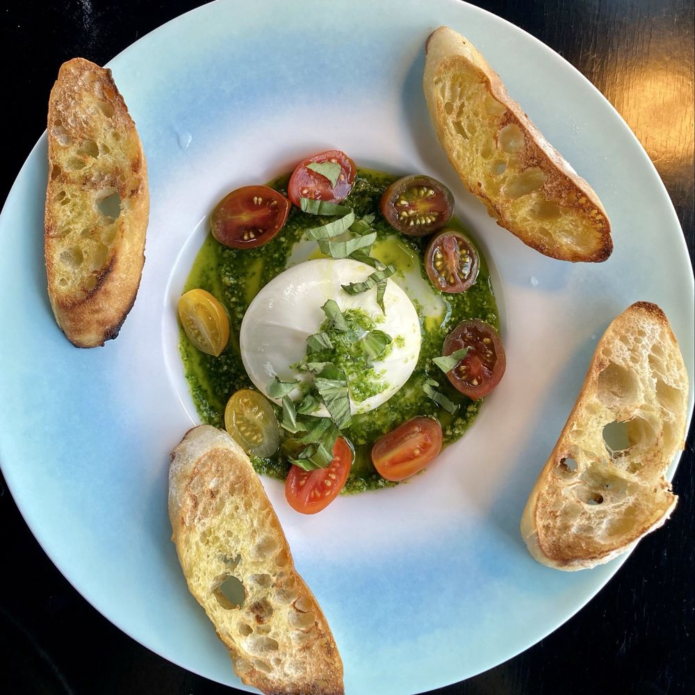 Burrata al Pesto Burrata al Pesto