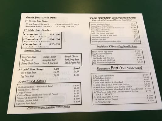 Menu photo 8 Wok-In Costa Mesa, CA Menu photo 8 Wok-In Costa Mesa, CA