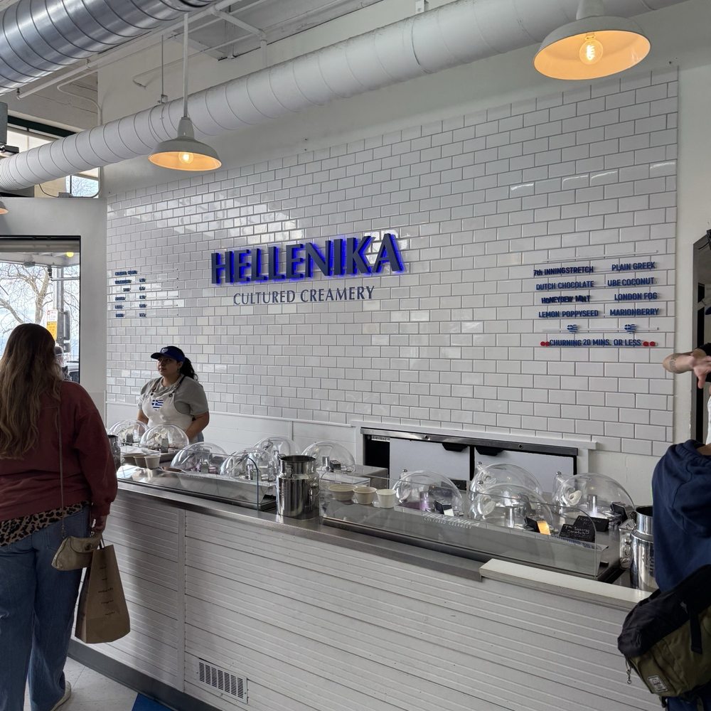 Hellenika Cultured Creamery - Inside - Ice Cream & Frozen Yogurt Near Me - Seattle, Washington