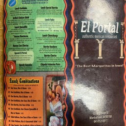 a menu for a mexican restaurant a menu for a mexican restaurant