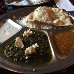 Jaipur Restaurang - Vegetarisk lunch.