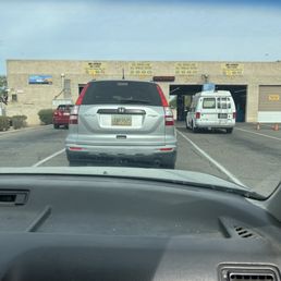 ALWAYS a good time at the emissions station!!!