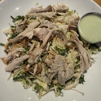 Book Club Restaurant - Napa Kale & Shaved Napa Cabbage Salad with chicken - New American Near Me - Minneapolis, Minnesota