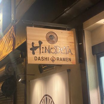 HINODEYA Ramen Union Square - Outside sign - Ramen Near Me - San Francisco, California