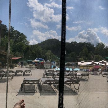 Dollywood's Splash Country - Praise lord for the canopy on a hot, sunny day - Amusement Parks Near Me - Pigeon Forge, Tennessee