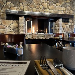 240 West - Table near the fireplace