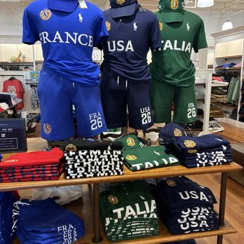 Polo Ralph Lauren Factory Store - 2026 World Cup gear at the Polo Outlet in Foley, Alabama. - Outlet Stores Near Me - Foley, Alabama Polo Ralph Lauren Factory Store - 2026 World Cup gear at the Polo Outlet in Foley, Alabama. - Outlet Stores Near Me - Foley, Alabama