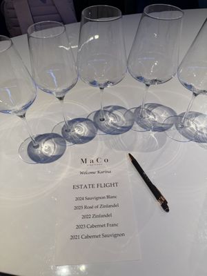 Menu photo 1 MaCo Vineyards Napa, CA Menu photo 1 MaCo Vineyards Napa, CA
