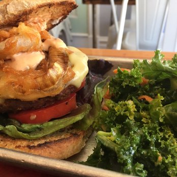 SweetArt - Southwest burger with kale salad GET IT SO BOMB - Bakeries Near Me - Saint Louis, Missouri SweetArt - Southwest burger with kale salad GET IT SO BOMB - Bakeries Near Me - Saint Louis, Missouri