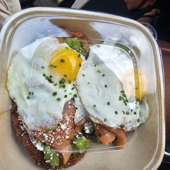 Bistro Cafe - Salmon avocado toast - Breakfast & Brunch Near Me - Miami, Florida Bistro Cafe - Salmon avocado toast - Breakfast & Brunch Near Me - Miami, Florida
