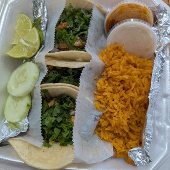 Blessing Restaurant - Chicken tacos with rice - Mexican Near Me - Gettysburg, Pennsylvania Blessing Restaurant - Chicken tacos with rice - Mexican Near Me - Gettysburg, Pennsylvania