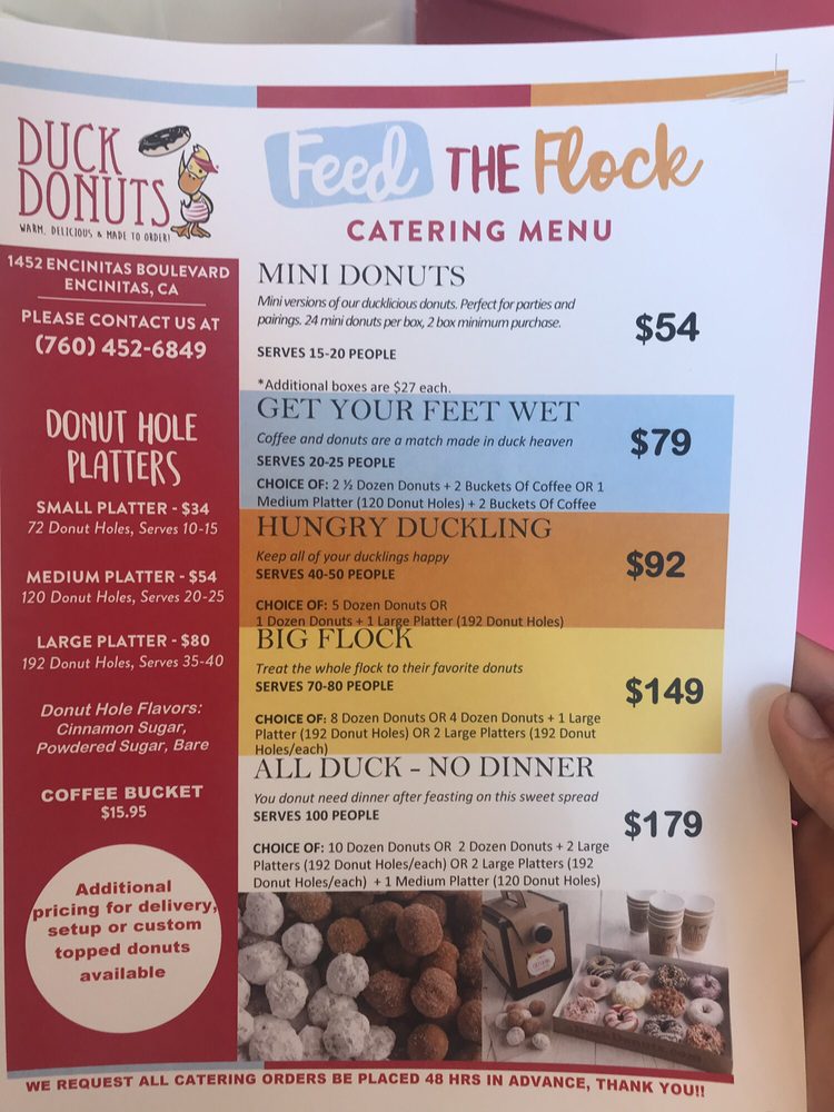 Duck Donuts Closed 353 Photos 176 Reviews Doughnuts 1452 Encinitas Blvd Encinitas Ca United States Phone Number