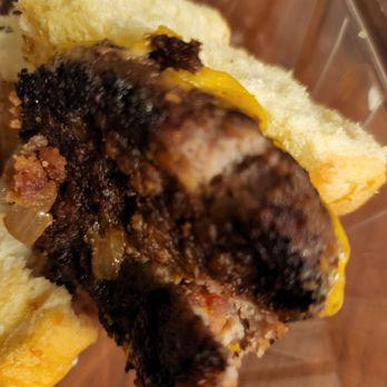Chili's - Burger bites. Over cooked. - American Near Me - Seabrook, New Hampshire