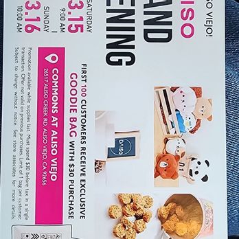 Daiso - Daiso AV is now open! - Department Stores Near Me - Aliso Viejo, California